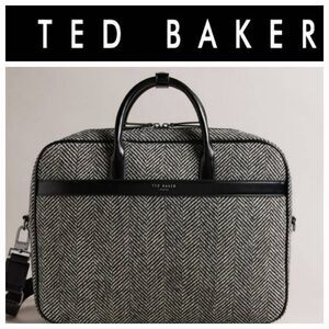 Ted Baker London Andreaz Herringbone Document Bag